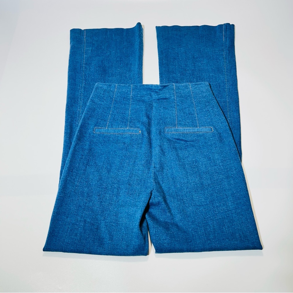 Veronica Beard jeans High Rise Flare Split Ankle jeans women size 00